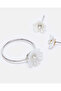 Girls Silver Embellished Necklace Set (3 Piece) - 3
