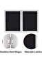 4x6 Double Wooden Hinged Photo Frame, White (Tabletop/Wall) - 5