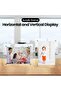 Clear Acrylic Photo Frame, 28x33cm (A4) Double-Sided Tabletop - 4