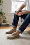 Full Orthopedic Felt Men's Comfortable and Lightweight Stylish Beige House Slippers