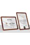 8.5 x 11 Picture Frame, Sapele Wood A4 Certificate Frame