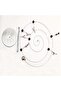 Desktop Spiral Clip Photo Holder - Plated Stainless Steel - 3