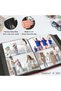 Photo Album 4x6 200 Pockets Leather Slip-in Photo Album with 2 Front Windows - 4