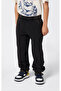 Rib Cuff Pants Kids' Black Sweatpants - 307307-Kk001 - 2