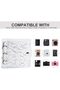 2x3 Photo Album, 80 Pockets Ripple Acrylic Cover for Instax & Polaroid (11.2x11.5cm) - 3