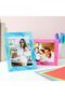 Paper Picture Frame, 10 Pack Cardboard 4x6 Photo Frames with Stickers - 4
