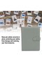 PU Leather Photo Album Wallet, 80 Pockets for 5 Inch Pictures with Buckle Design (Green) - 3
