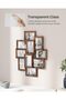 Collage Picture Frames, 10-Pack 4x6, Rustic Brown - 5