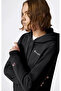 Hooded Sweatshirt Women's Black Sweatshirt - 118403-Kk001 - 3
