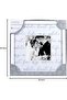 Wedding Script Picture Frame, Newlyweds Gift, Wedding Registry, Bridal Shower Gift, White - 6