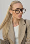 نظارات Cenny النسائية ذات الإطار الفهد مع فلتر الضوء الأزرق وشاشة العرض