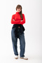 Yumoş Square Neck Tie-Up Knit Scarf - Square Piece Scarf - Knit Shoulder Scarf Office Daily Fashion Scarf - 3