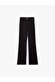 High Waist Textured Flared Sports Leggings - 4