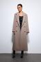 Mink Women's Belted Double-Breasted Coat - 3