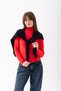 Yumoş Square Neck Tie-Up Knit Scarf - Square Piece Scarf - Knit Shoulder Scarf Office Daily Fashion Scarf - 6