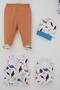 Baby Boy Hospital Release 8-Piece Dinosaur Kingdom Set 0-3 Months, White - 4
