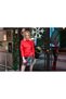 Women's Multi-Colored Sequined Elastic Waist Stylish Mini Skirt - 2