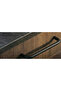 578.01 Matte Black Round Furniture Handle 160 mm |   Kitchen Cabinet and Drawer Handle - 2