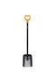 Metal shovel with "D" handle, Solid