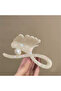 Pearlescent White Pearl Ginkgo Leaf Clasp - 2