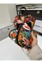 Leather Detailed Floral Bag Set - 2