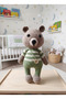 Hand Knitted Cute Teddy Bear - 2
