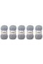 Elit Baby Anti-Pilling Hand Knitting Yarn 100 Gr 5 Pieces Color 195 Light Melange Gray