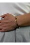 Gold Chain Men's Double Bracelet Women's Stainless Steel Unisex Tarnish-Free Colorfast Combinable - 5