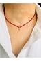 Minimal Natural Stone Baguette Necklace 90 cm - 2
