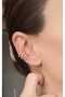 Premium Stainless Steel Multi-Look Zircon Stone Compression Cartilage Earrings - 2