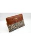 Artisan Genuine Leather & Kalamkari Laptop Sleeve | 14-inch Magnetic Flap Portfolio - 2