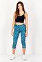 Women Sportswear Fit Training 3/4 Length Leggings, Multicolor - 4