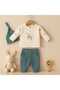 100% Organic Cotton 3-Piece Baby Set - 2