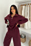 Premium Modal Fabric Zippered Collar Women's Suit 3140 - 5