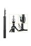 PK-8899 Professional Lightweight Aluminum Travel Tripod with 3-Way Pan Head - 4