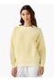 Relaxed Fit Sweatshirt with Cut and Sew