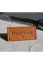 Faux Leather Label, Customizable Name, Brand, Title Custom, 30 Pieces 5X1.5 Cm, Promotion - 7