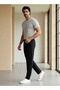 Men Baggy Fit Cotton Trousers - 2