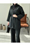 Women's Elastic Waist Skuba Kimono Pants Set - 5