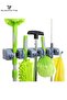 Household Wall-Mounted Mops And Brooms Store 5 Notches With 6 Hooks - 6