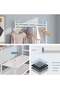 5-layer multifunctional floor to ceiling coat rack and shoe rack integrated - 3