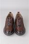Select 22432 genuine leather comfort men's shoe brown - 2