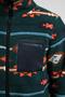 Folks Men's Mock Neck Zippered Sweatshirt Green - 4