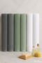 6-Piece Softtouch Hand and Face Bath Towel Set 50X90 cm - 2