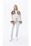 Women's Embroidered White Vintage Cashmere Jacket - 4