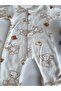 Baby Romper 0-9 Months Comfortable Breathable Snap Fasteners 100% Pure Cotton Soft Anti-Allergic Bear Pattern - 5