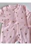 Baby Romper 0-9 Months Comfortable Breathable Snap Fasteners 100% Pure Cotton Soft Anti-Allergic Floral - 5