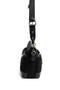 Black - Black Suede Women's Crossbody Bag Sp1110 - 3