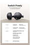 ANC Wireless Bluetooth Headphones 80H Playtime Over Ear Noise Cancelling Gaming Headset - 2