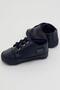 Bebecino Baby Boy Booties Shoes Leather Embroidered Size 18-19, Navy Blue - 2